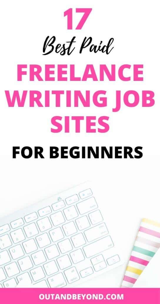 BEST FREELANCE WRITING JOBS FOR BEGINNERS