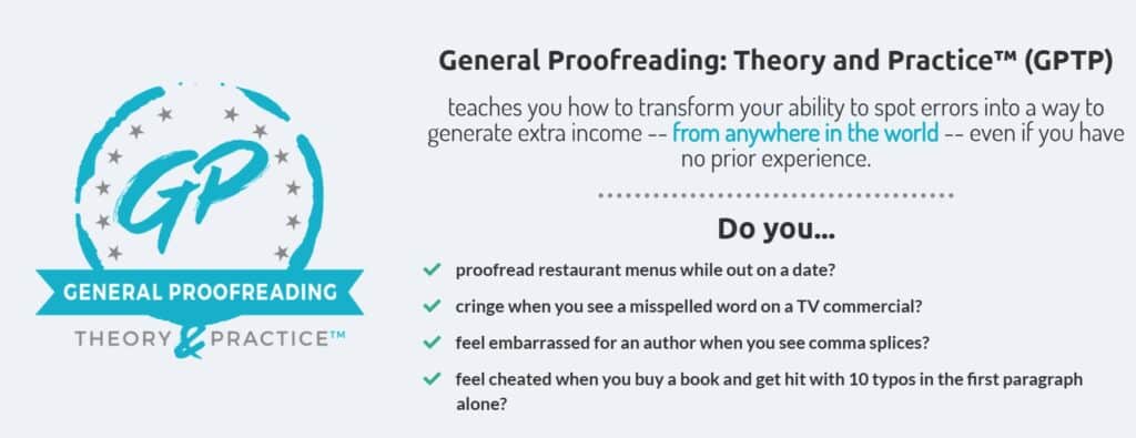 proofreading training online