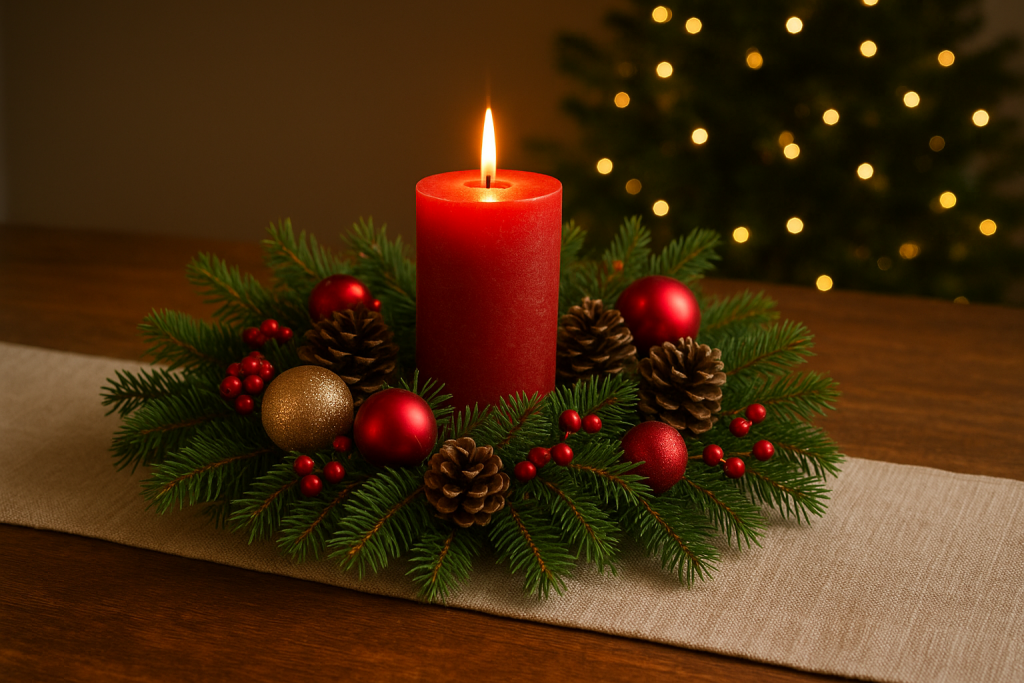 FESTIVE CHRISTMAS DECORATIONS