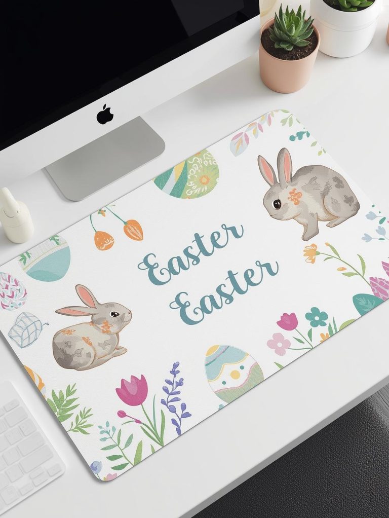 17 Cute Easter Desk Decor Ideas To Spice Your Office!