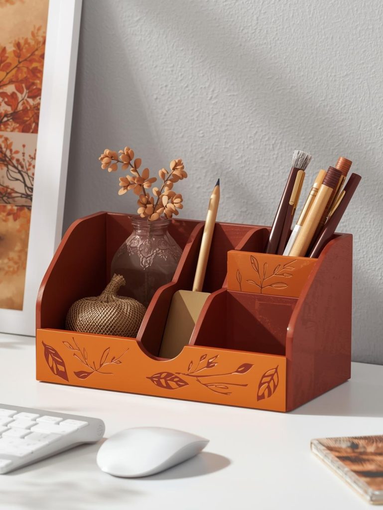 Fall Desk Decor for Your Home Office